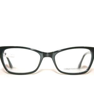 Black frame glasses CS